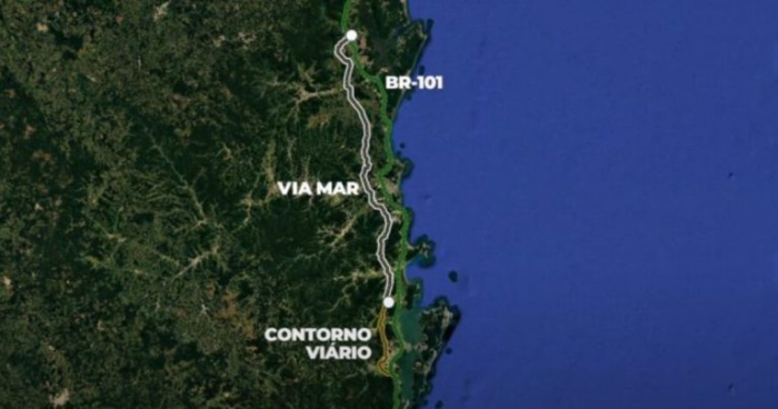 Obra dever encurtar tempo de viagem entre Joinville e Florianópolis de três horas para uma hora - Foto: Roberto Zacarias